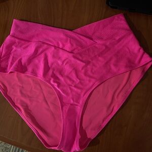 High waisted aerie swim bottoms